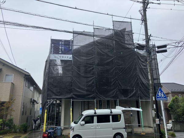 伊勢原市　S様邸　外壁、屋根塗装工事　着工です❗️サムネイル
